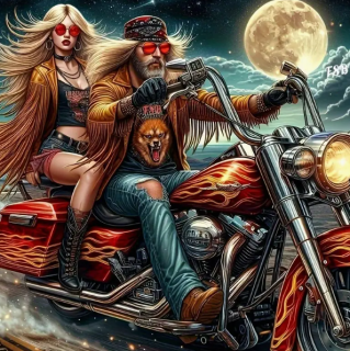 Diamond Painting Harley-Davidson